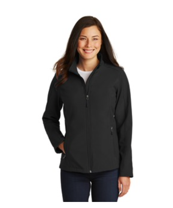  Port Authority Core Soft Shell Jacket in Black Main Image